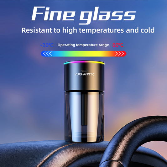 Smart Spray Car Air Freshener with Ambient Light, Auto On/Off with Vehicle